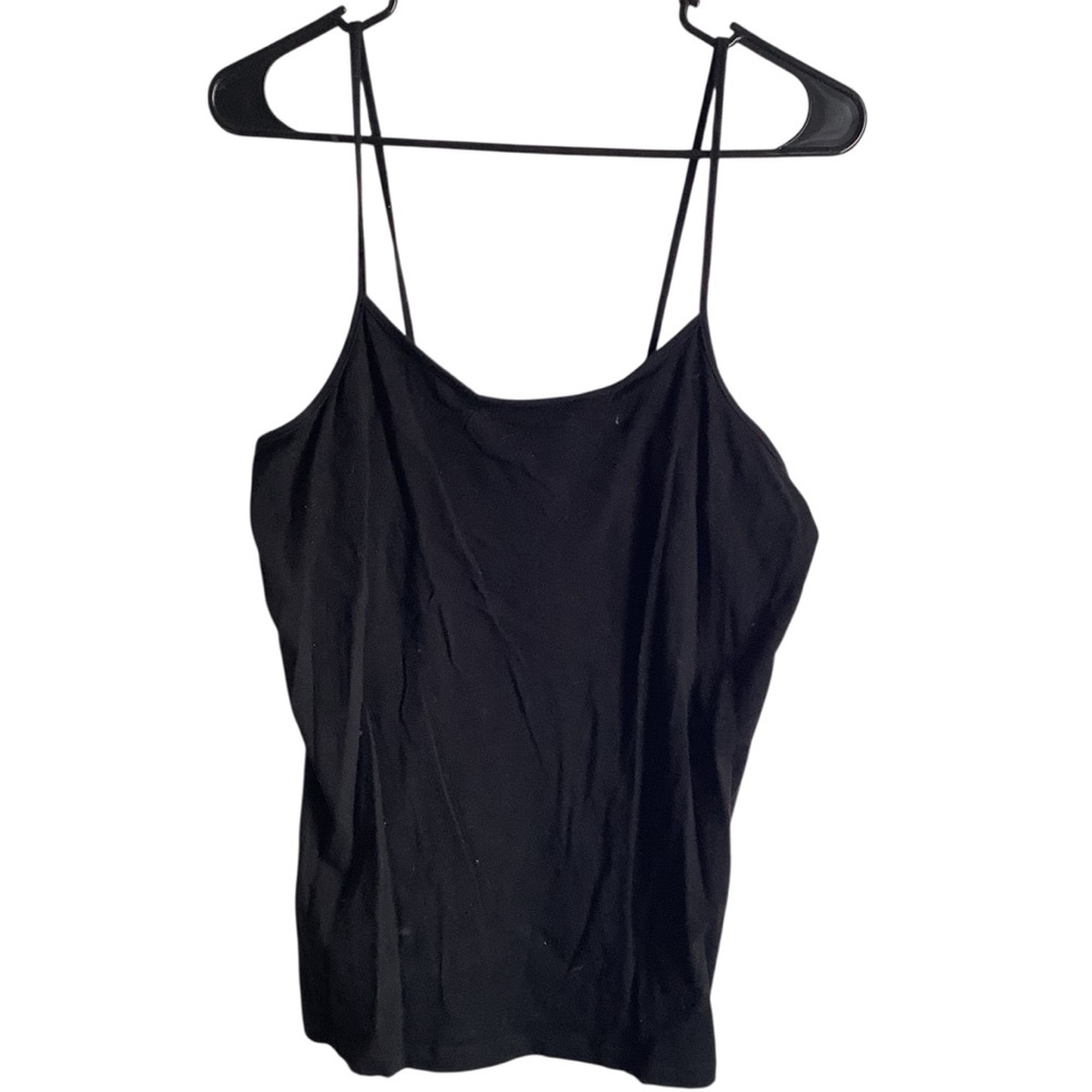 Time and Tru Black Camisole Top Size L